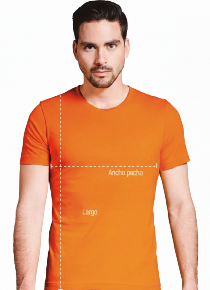 Guía de medidas camiseta